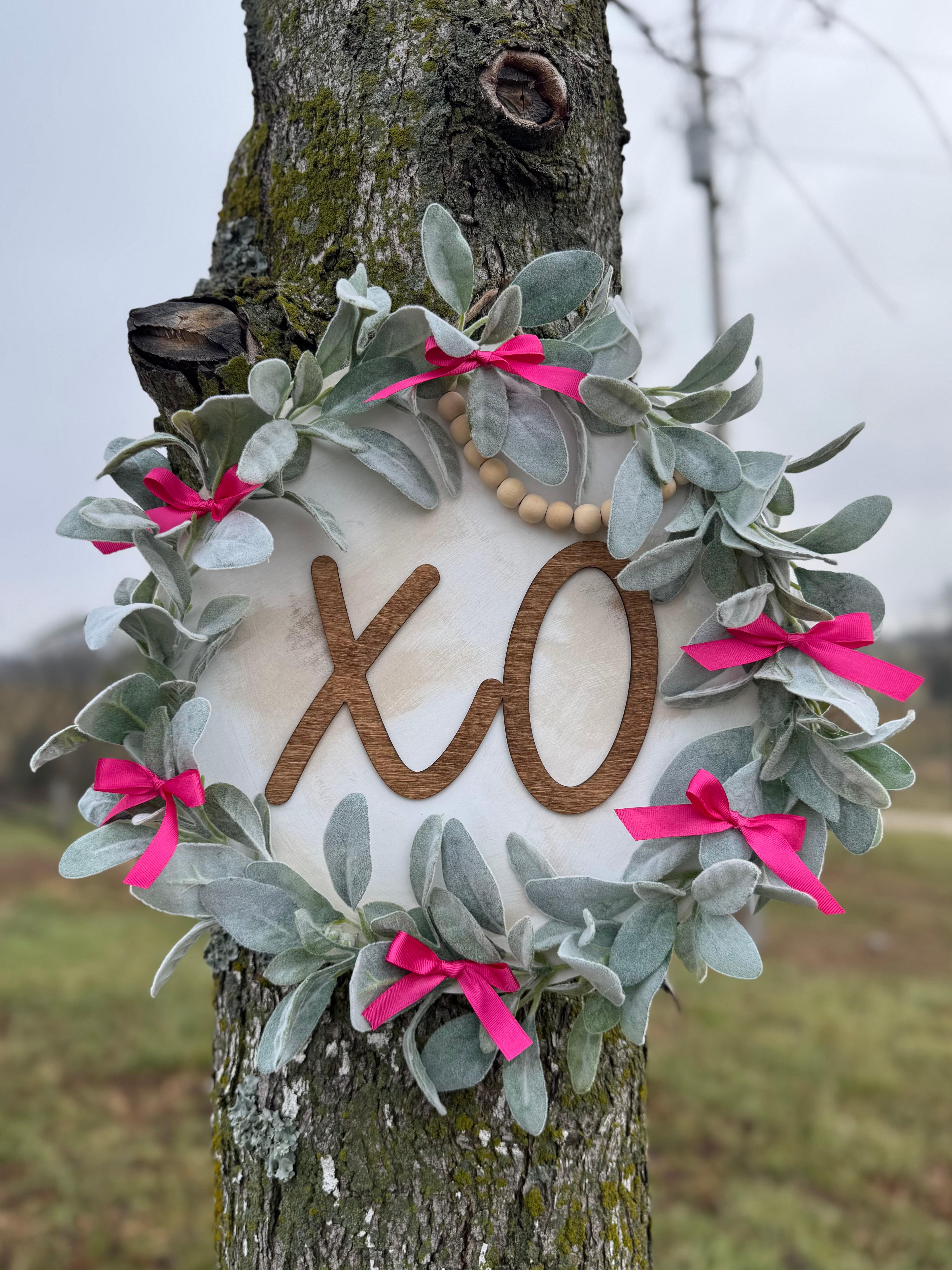 RTS XO Door Hanger Wreath | Porch Signs | Valentine’s Day